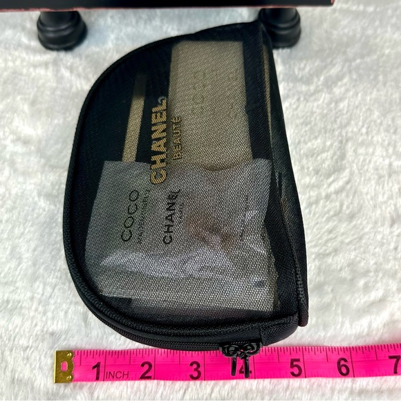 CHANEL Mademoiselle Bar Soap Gift Set, double mirror w/card and cosmetic pouch - Picture 6 of 6